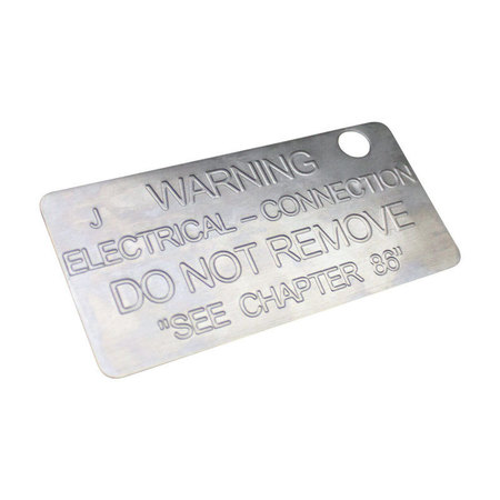 SIGMA ELECTRIC Ground Code Tag 55719M
